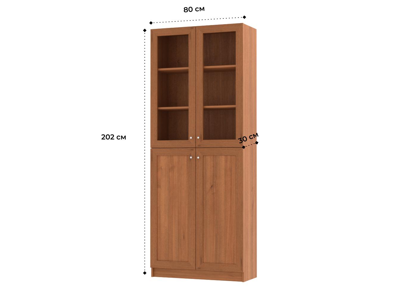 Книжный шкаф Билли 334 walnut guarneri ИКЕА (IKEA) изображение товара