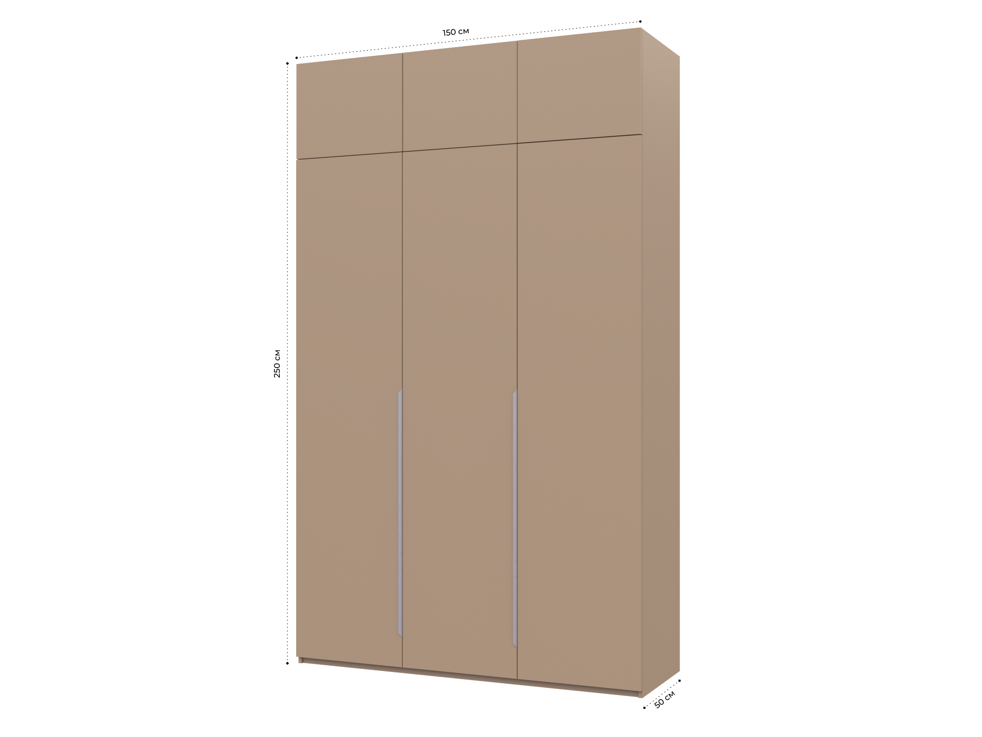 Распашной шкаф Пакс Альхейм 23 brown (silver) ИКЕА (IKEA) изображение товара