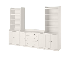 Изображение товара Стенка Хауга 421 white ИКЕА (IKEA) на сайте adeta.ru