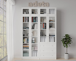 Изображение товара Книжный шкаф Билли 363 white ИКЕА (IKEA) на сайте adeta.ru