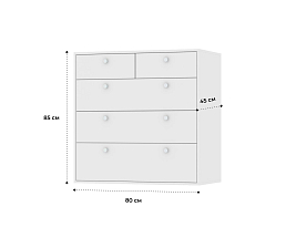 Изображение товара Комод Каллакс 13 white ИКЕА (IKEA) на сайте adeta.ru